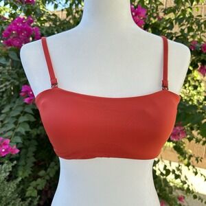 ANDIE Swim The Bora Bora Convertible Bikini Top Chili‎ Pepper Size Large NWT